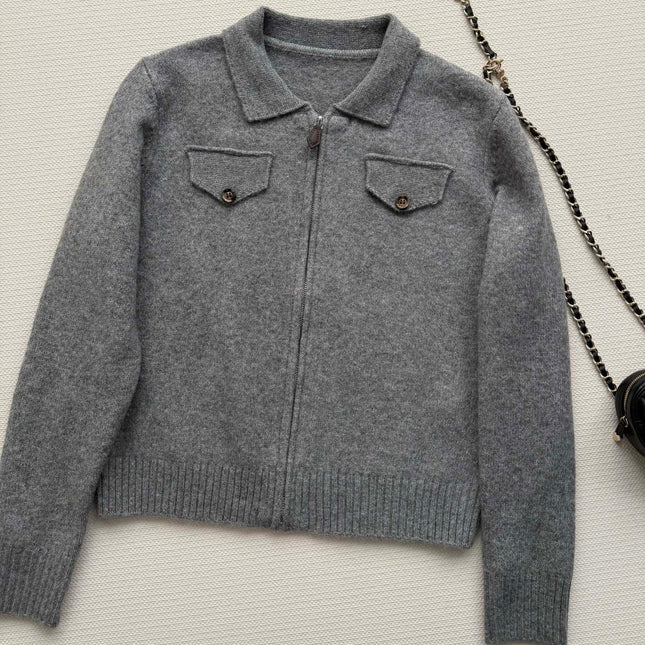 LP 26S ZIP-UP KNIT JACKET 507