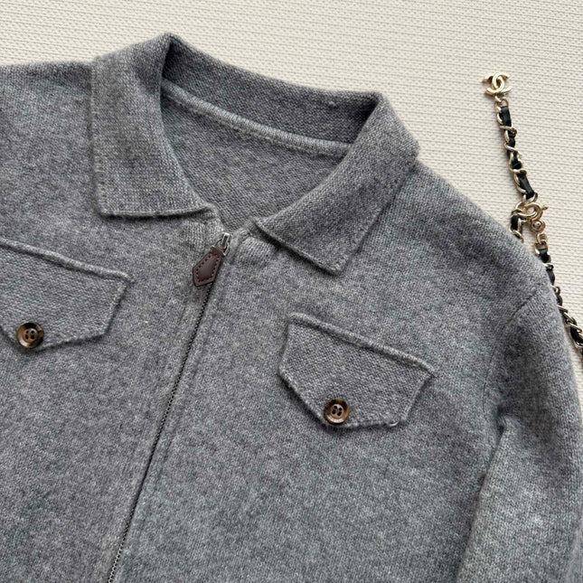 LP 26S ZIP-UP KNIT JACKET 507