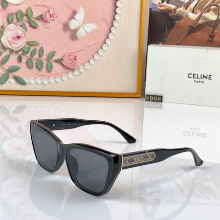 CELINE 26S ANGULAR V SHAPED FRAME IN ACETATE 499059