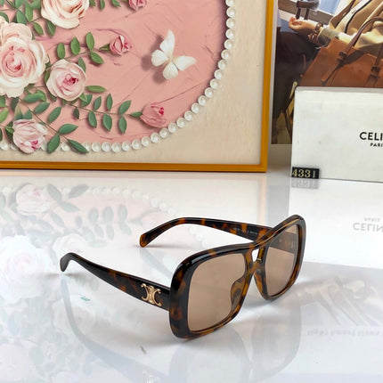 CELINE 26S OVERSIZED SQUARE FRAME IN ACETATE 483528