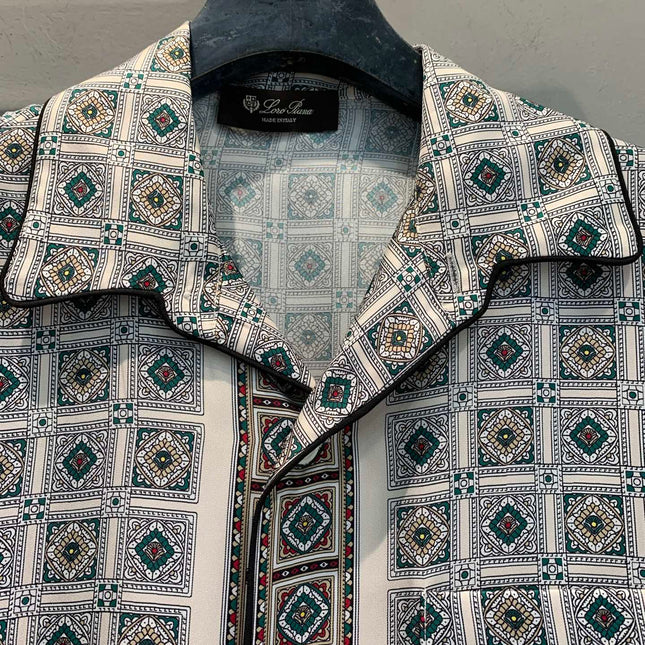 LORO PIANA 26S SILK SHIRT 686