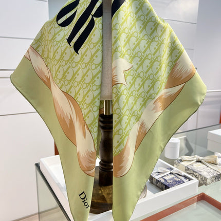 DIOR 26S SCARF 90CM IN SILK 163867