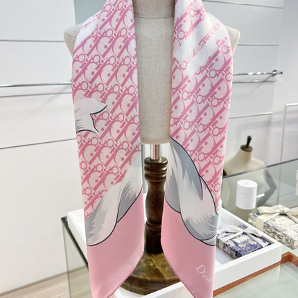 DIOR 26S SCARF 90CM IN SILK 163868
