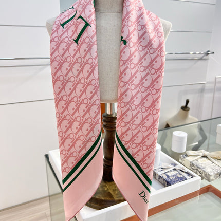 DIOR 26S SCARF 90CM IN SILK 163864