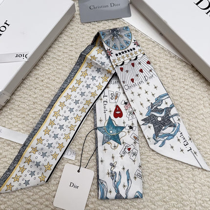 DIOR 26S SCARF 86CM IN SILK 311738