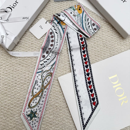 DIOR 26S SCARF 86CM IN SILK 311739