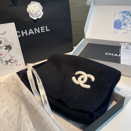 CHANEL 26S SCARF 170 IN CASHMERE 509089