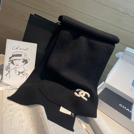 CHANEL 26S SCARF 170 IN CASHMERE 509089