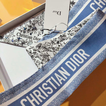 DIOR 26S SCARF 105CM IN SILK 311652