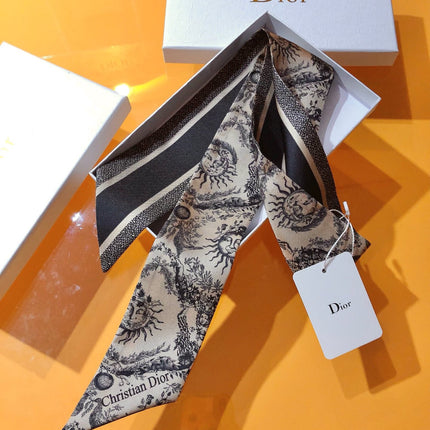DIOR 26S SCARF 105CM IN SILK 314837