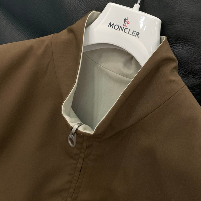 LORO PIANA 26S REVERSIBLE ZIP UP VEST 739