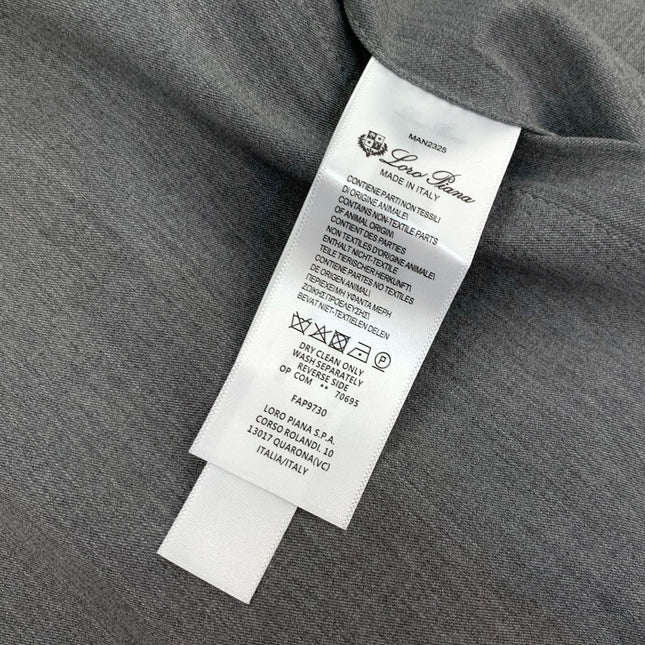 LORO PIANA 26S REVERSIBLE ZIP UP VEST 738
