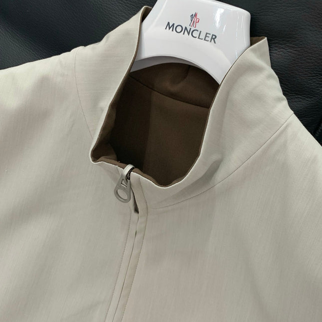 LORO PIANA 26S REVERSIBLE ZIP UP VEST 741