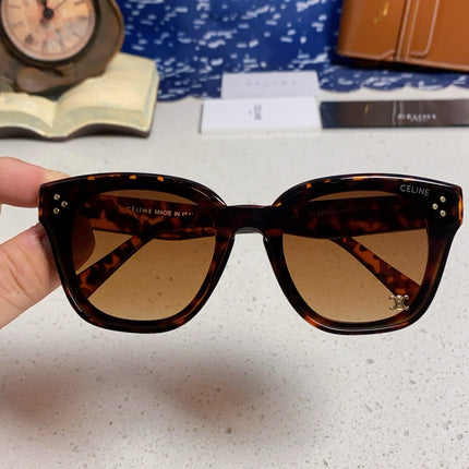 CELINE 26S SQUARE FRAME IN TORTOISESHELL ACETATE 496508