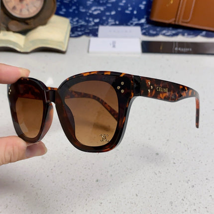 CELINE 26S SQUARE FRAME IN TORTOISESHELL ACETATE 496508