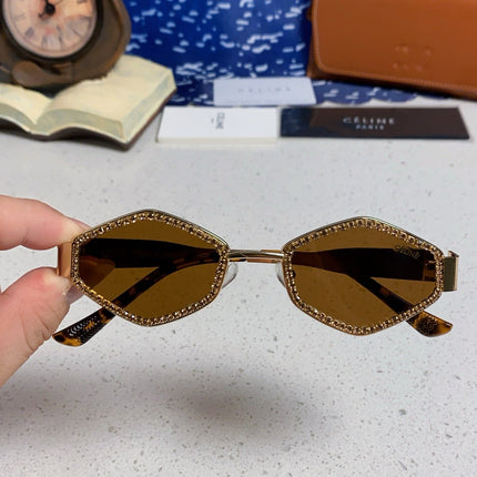 CELINE 26S OCTAGONAL FRAME IN METAL 502865