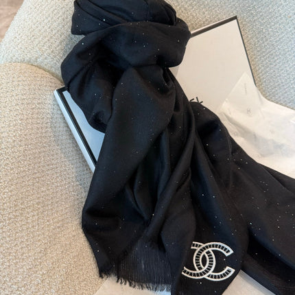 CHANEL 26S SCARF 200 IN CASHMERE 509420
