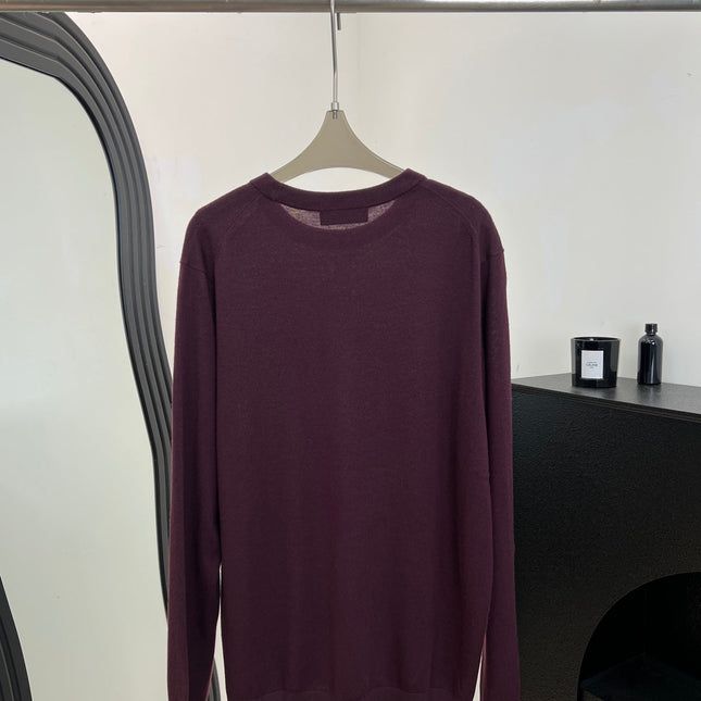 LORO PIANA 26S LONG SLEEVE CREW NECK SWEATER 664