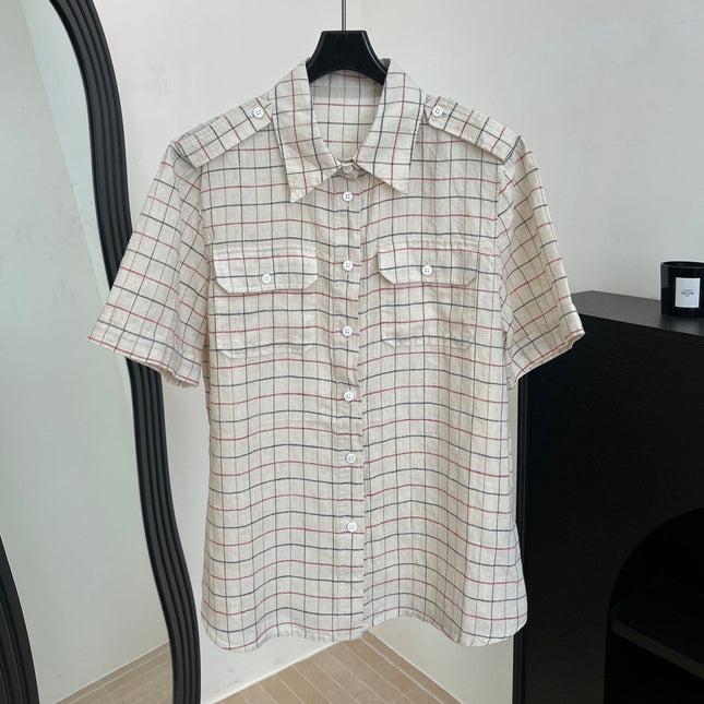 LORO PIANA 26S SHORT SLEEVE SHIRT 730