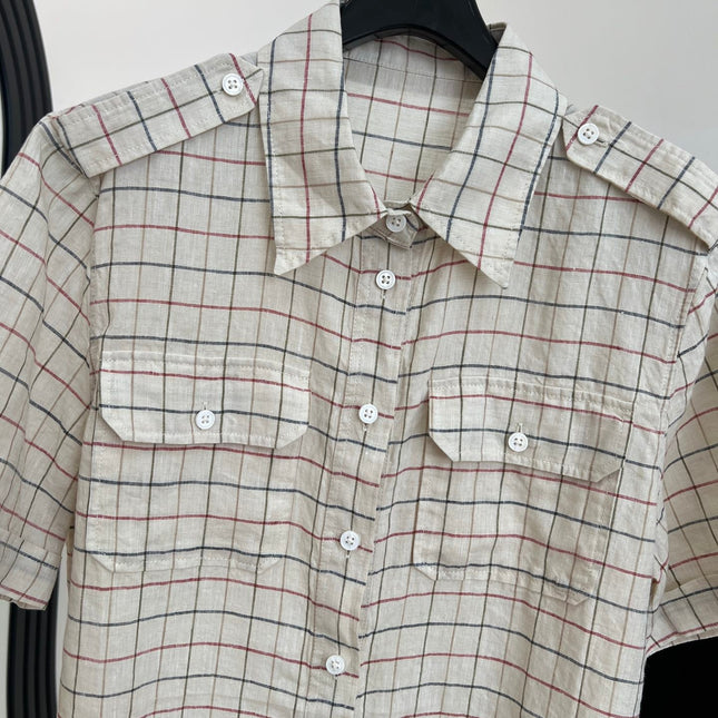 LORO PIANA 26S SHORT SLEEVE SHIRT 730