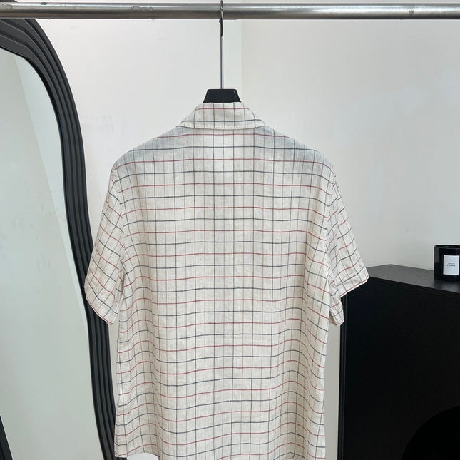 LORO PIANA 26S SHORT SLEEVE SHIRT 730