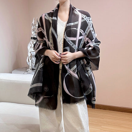 CHANEL 26S SCARF 200 IN SILK 304563