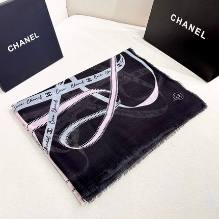 CHANEL 26S SCARF 200 IN SILK 304563