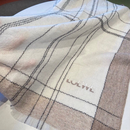 LOEWE 26S SCARF 190 IN CASHMERE 512979