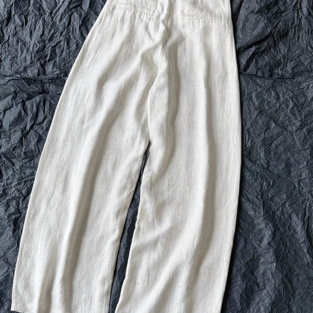LORO PIANA 26S WIDE LEG PANTS 716